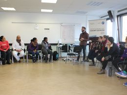 Theorie-Einheit im Rahmen der Fortbildung "Integration durch Sport"