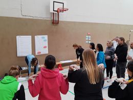 Theorie-Einheit im Rahmen der Fortbildung "Integration durch Sport"