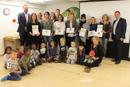 Übergabe "Prima Leben Zertifikat"