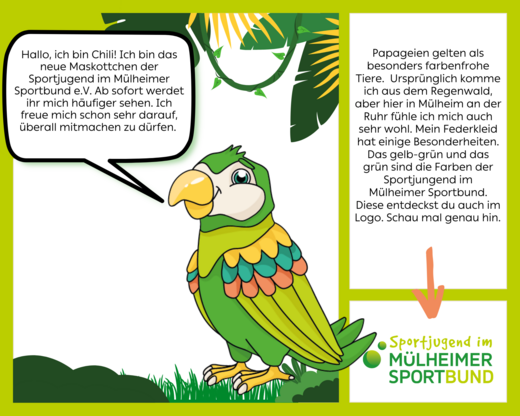 Comic-Vorstellung von Chili