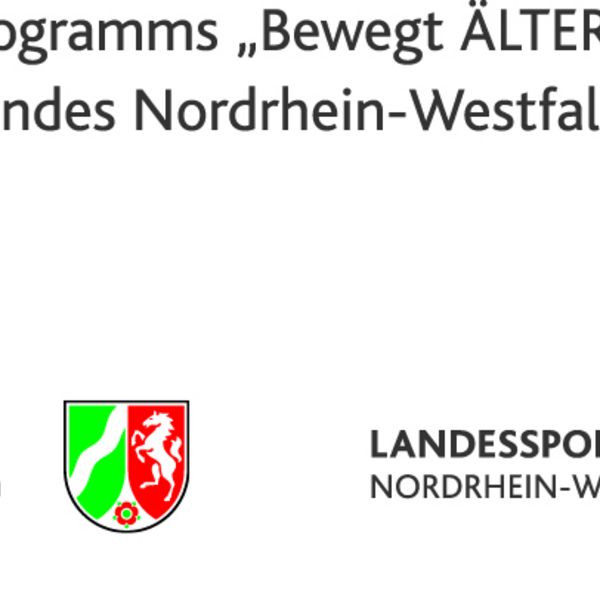 Fördersiegel "Bewegt ÄLTER werden in NRW"