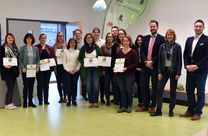 Übergabe "Prima Leben Zertifikat"