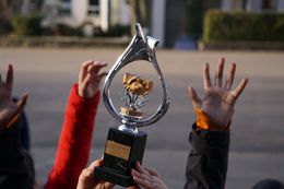 Siegerfoto beim "Sport vor Ort"-Cup