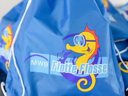Schwimmbeutel "Flotte Flosse"
