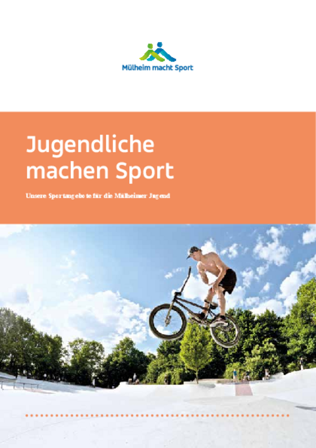 Broschüre "Jugendliche machen Sport"